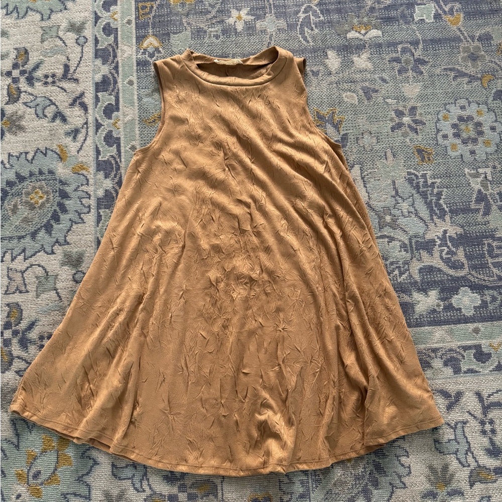 Suede mini dress. Size small
